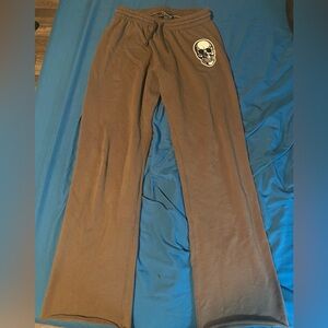 Number Nine Skull Sweatpants Brown